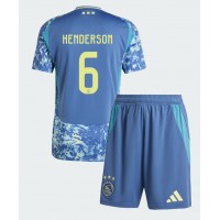 Maglia Calcio Ajax Jordan Henderson #6 Seconda Divisa Bambino 2024-25 Manica Corta (+ pantaloncini)